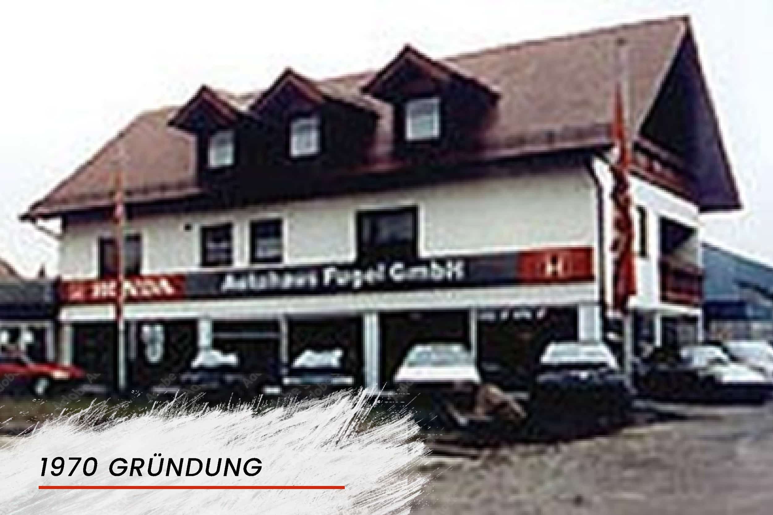 1970 gründete Wendelin Fugel in einer Garage in Liggersdorf sein Autohaus 