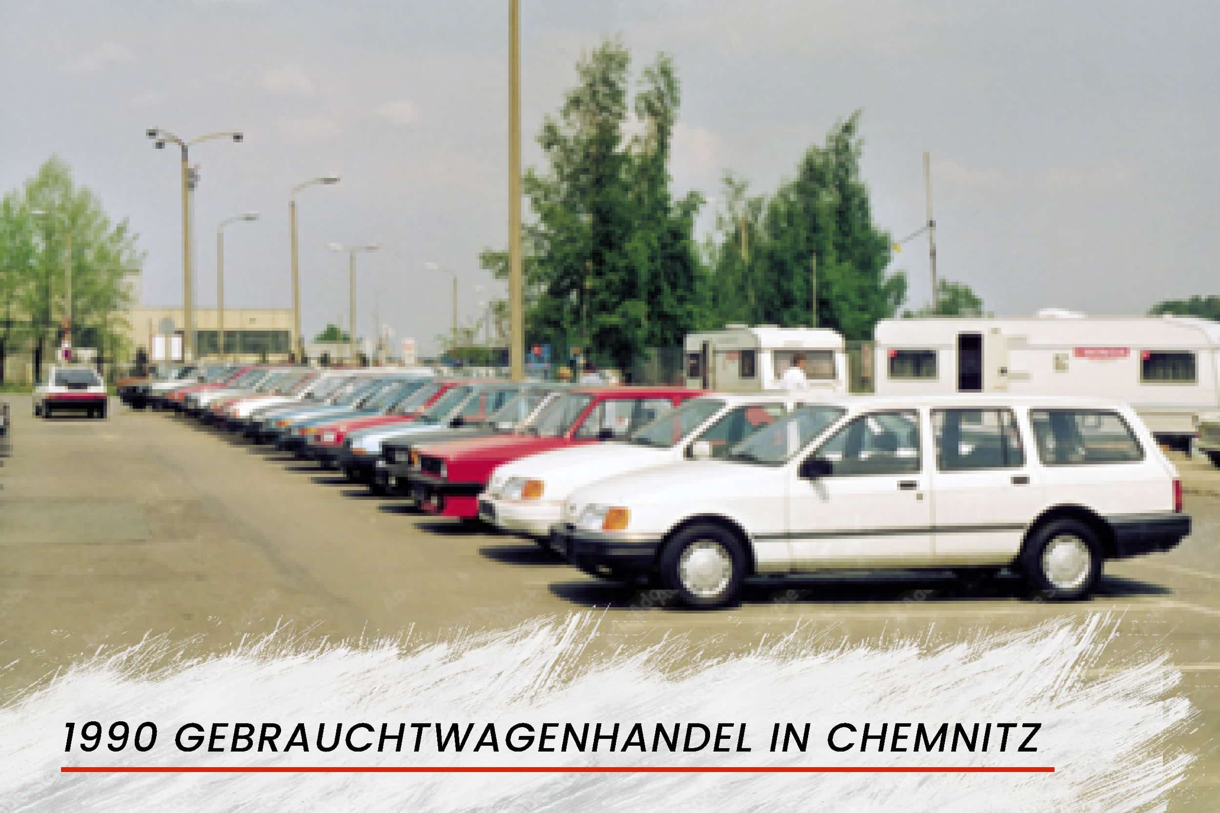 Gründung eines eigenen Unternehmens im Juli 1990 in Chemnitz